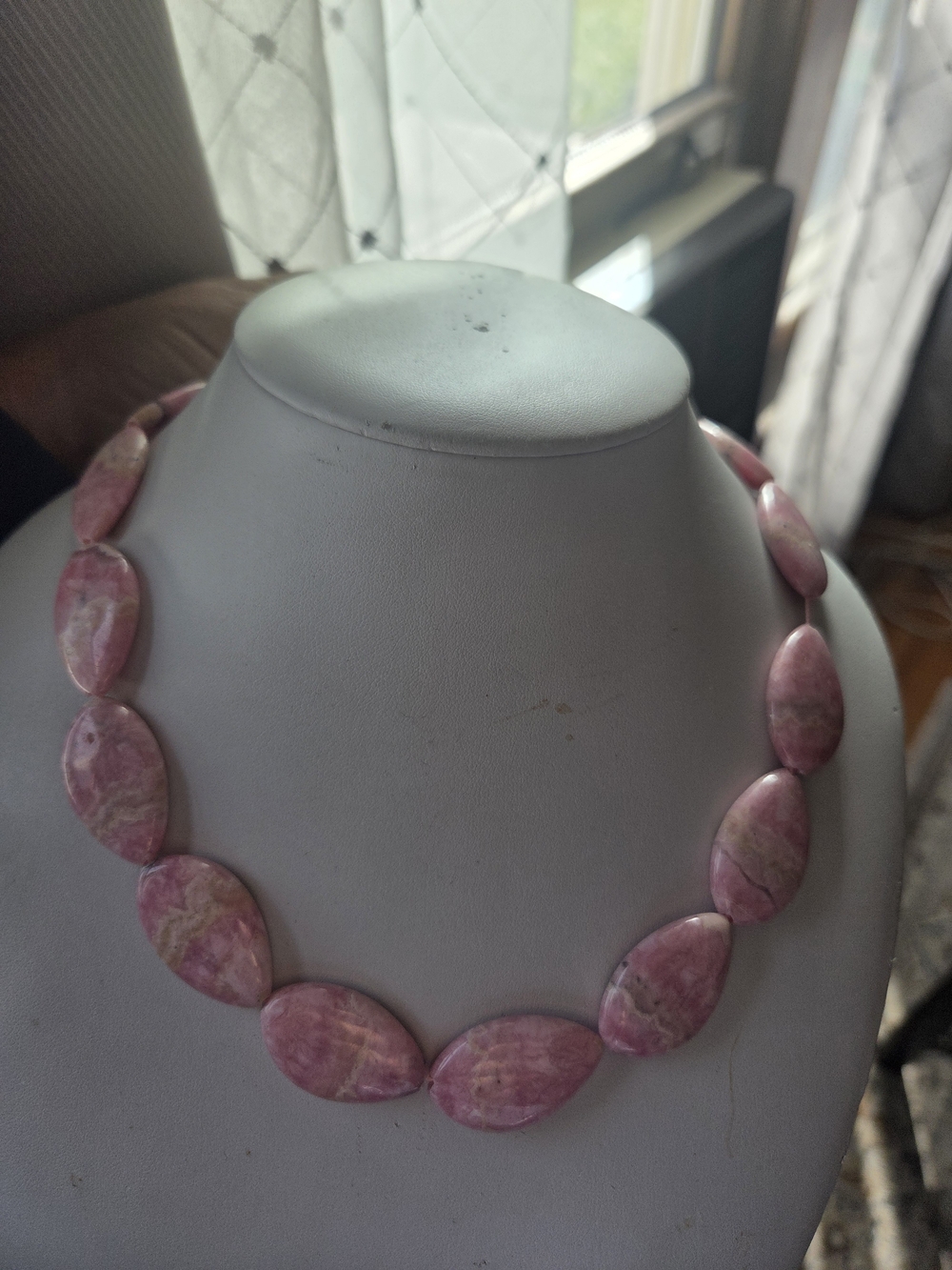 Rhodochrosite Bead Strand -perfect For Jewelry Makers